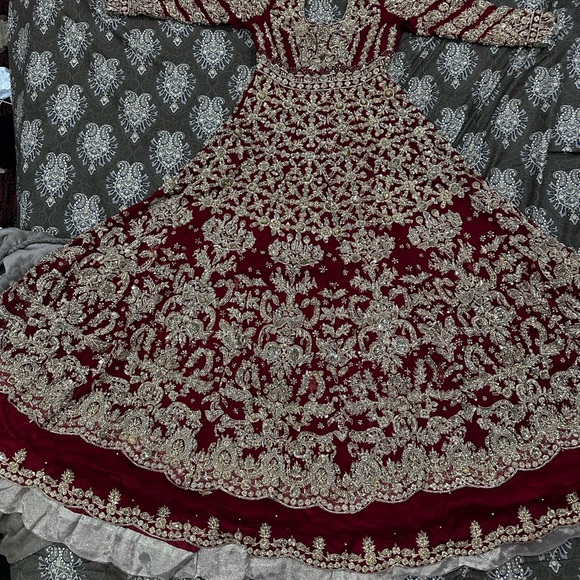 Custom Pakistani Indian Bridal Wedding Dress - Picture 3 of 5